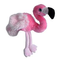 Pluche dieren knuffels Flamingo van 18 cm   - - thumbnail