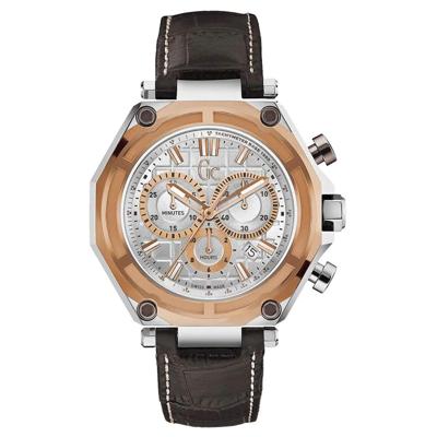 Guess Collection X10001G1S Heren Horloge 42mm 10ATM Guess Collection X10001G1S Heren Horloge 42mm 10ATM