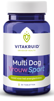 Vitakruid Multi Dag Vrouw Sport 100% Vegan 30 - thumbnail