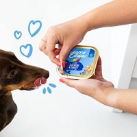 Edgard & Cooper hond Zalm & kalkoen Kuipje 18x300gr - thumbnail