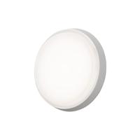 Wandlamp of plafonniere Konstsmide Cesena 7974-250 mat wit 230V round Ø 17.5cm, vandalismebestendig glas, 1x 10W - thumbnail