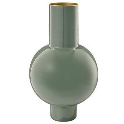 Pip Studio Vaas Metaal Medium Middengroen 24x40cm