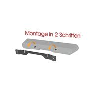 My Wall HS26L Soundbar-beugel Vast Afstand tot de muur (max.): 14 mm Zwart 1 stuk(s) - thumbnail