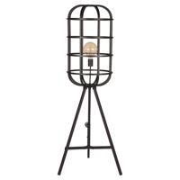 LABEL51 Vloerlamp 'Twine', Metaal, 145cm, kleur Zwart - thumbnail