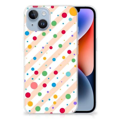 Apple iPhone 14 | TPU bumper | Dots Apple iPhone 14 | TPU bumper | Dots
