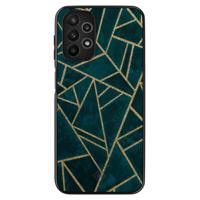 Samsung Galaxy A13 4G hoesje - Blue shapes - thumbnail