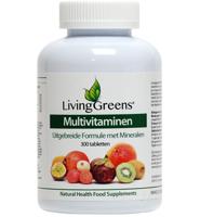 Livinggreens Livinggreens Multi Vitaminen & Mineralen Antioxidant (300tb) - thumbnail