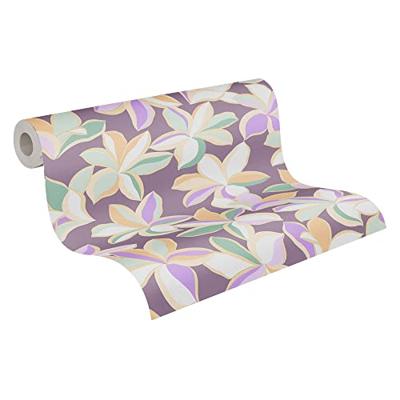 Livingwalls House of Turnowsky - Paars - Floral - 389082