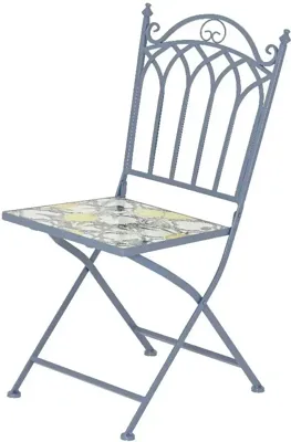 Outdoor Living by Decoris bistrostoel sorrento blauw