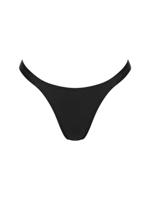 2-pack dames tangaslips - Go Casual - Hoog opgesneden katoenen tanga slip - thumbnail