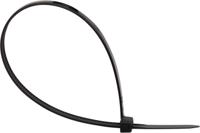 Q-CONNECT kabelbinder, ft 200 x 3,6 mm, pak van 100 stuks, zwart - thumbnail