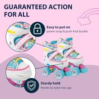 Hudora verstelbare rolschaatsen skate wonders, mt 28-31 - thumbnail