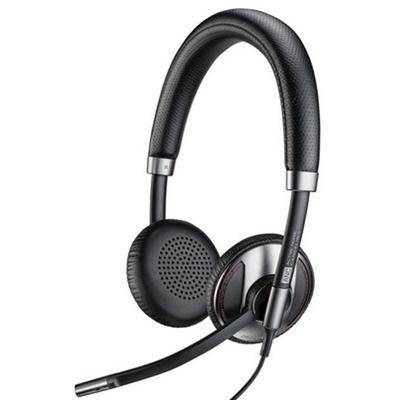 Blackwire C725 - USB Headset - stereo - op oor - met bekabeling - actieve geluidsdemping - USB Blackwire C725 - USB Headset - stereo - op oor - met bekabeling - actieve geluidsdemping - USB