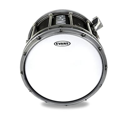 Evans SB13MHW Hybrid White white marching snare batter,13 Inch - thumbnail