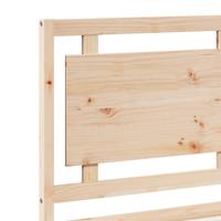 Bedframe extra lang zonder matras massief hout 100x210 cm - thumbnail