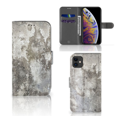 Apple iPhone 11 | Bookcase | Beton Print