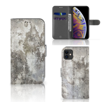 Apple iPhone 11 | Bookcase | Beton Print - thumbnail