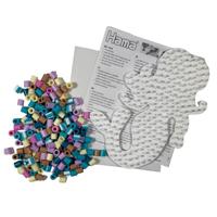 Hama Strijkkralen Midi Aqua Set 450 Stuks - thumbnail