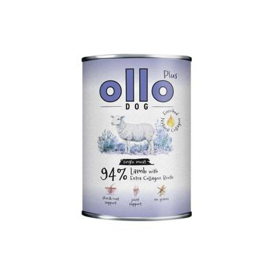 OLLO Plus Collagen Lamb - natvoer voor honden - 400g