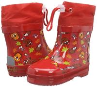 Playshoes regenlaarzen Bosdieren Rood-27 - thumbnail