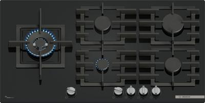 Bosch Serie 6 PPM9A6I40 kookplaat Zwart Ingebouwd 90 cm Gaskookplaat 5 zone(s)