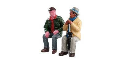 Lemax chatting with old friends s/2 kerstdorp figuur type 2 2017