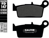 GALFER remblokken "fd147" brake pad fd147 g1050 organic - thumbnail