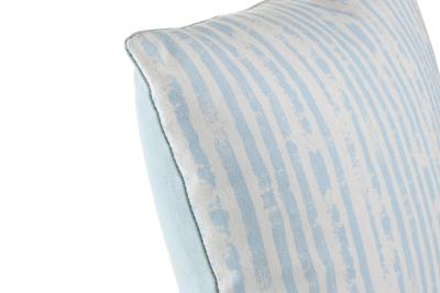 Kussen DKD Home Decor Strepen Blauw Wit 45 x 15 x 45 cm Mediterrane