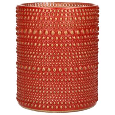 Countryfield theelichthouder nelle m rood 10 cm | 24 stuks
