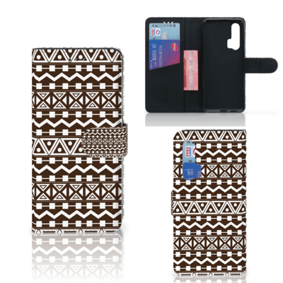 Honor 20 Pro Telefoon Hoesje Aztec Brown Honor 20 Pro Telefoon Hoesje Aztec Brown