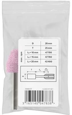 Bosch 2608620014 Slijpstift, kegelvormig, mediumhart 6 mm, 60, 20 mm, 25 mm Diameter 20 mm 1 stuk(s) Bosch 2608620014 Slijpstift, kegelvormig, mediumhart 6 mm, 60, 20 mm, 25 mm Diameter 20 mm 1 stuk(s)
