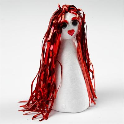 Creotime styropor-model Kegellijf 13 cm wit 25 stuks