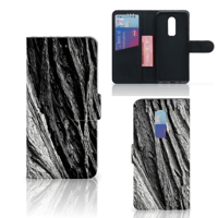 Book Style Case OnePlus 6 Boomschors Grijs - thumbnail