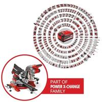 Einhell TE-SM 36/8 L Li-Solo Power X-Change Accu-kap- en verstekzaag Zonder lader, Zonder accu 216 mm 30 mm - thumbnail