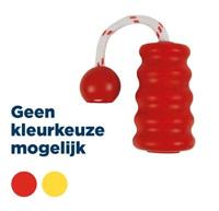 TRIXIE DOG ACTIVITY MOT-FUN AQUA SPEELGOED DRIJVEND ROOD ASSORTI 22X9 CM - thumbnail