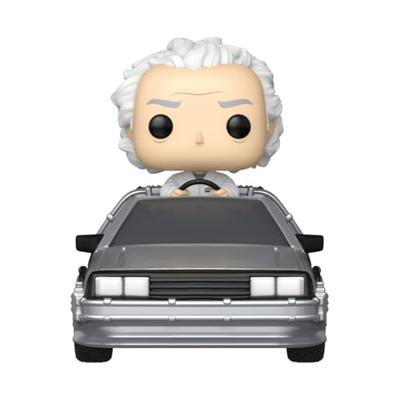 Back to the Future Funko Pop Rides Vinyl: Doc with Time Machine
