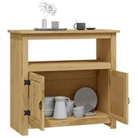 Tv-meubel Mexicaans grenenhout Corona-stijl 80x43x78 cm - thumbnail