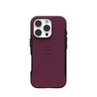 UAG Civilian MagSafe Case Cover Apple iPhone 16 Pro Bordeaux Stootbestendig - thumbnail