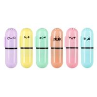 Mini Geurmarkeerstift Pastel, 6st. - thumbnail