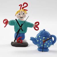 Creativ Company Klokonderdelen en uurwerken, max. afstand 3 mm, zwart, 1 set - thumbnail