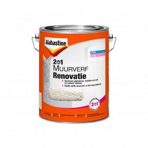 Muurverf alles in 1 5l Alabastine - Alabastine Muurverf alles in 1 5l Alabastine - Alabastine