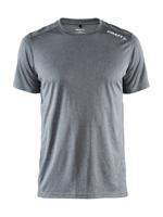 Craft 1907361 Rush Ss Tee M - Dark Grey Melange - M - thumbnail