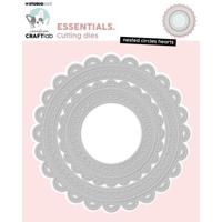 Creative Craftlab • essentials cutting die nested circles hearts - thumbnail