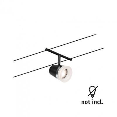 Paulmann WireDC Spot Cone 12V-kabelsysteem lamp GU5.3 Chroom (mat), Chroom