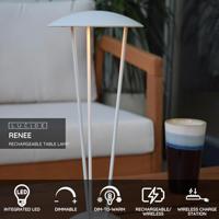 Lucide RENEE Tafellamp 1xGeïntegreerde LED - Wit - thumbnail