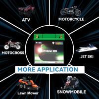 Skyrich lifepo4 batterij "hjtx30q-fp". battery hjtx30-fpq-wi lithium 4-pole - thumbnail