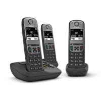 Gigaset A705A Trio Huistelefoon Zwart - thumbnail