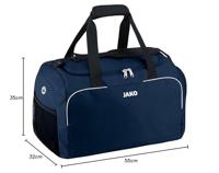 JAKO 1950 Sporttas Classico - Marine - Senior (ca. 60 Liter) - thumbnail