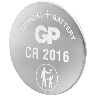 GP Knoopcel CR2016 3 V 1 stuk(s) 90 mAh Lithium GPCR2016STD707C1 GP Knoopcel CR2016 3 V 1 stuk(s) 90 mAh Lithium GPCR2016STD707C1