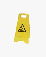 VISO PSG680 Waarschuwingsuitklapbord Gevaar voor uitglijden (b x h) 300 mm x 600 mm ISO 7010 1 stuk(s) - thumbnail